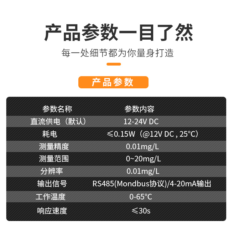 水质ph溶解氧传感器